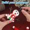 Molding Clay Snowman Building Kit, Christmas Stocking Stuffers for Kids and Adults, Christmas Ornament Gift